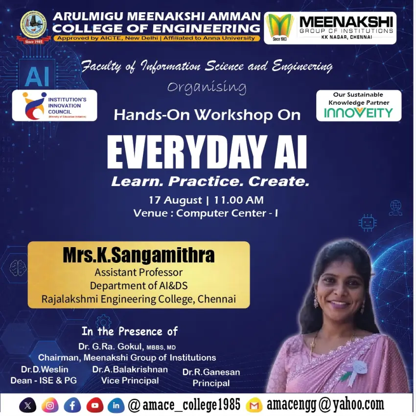 Everyday AI Workshop at AMACE