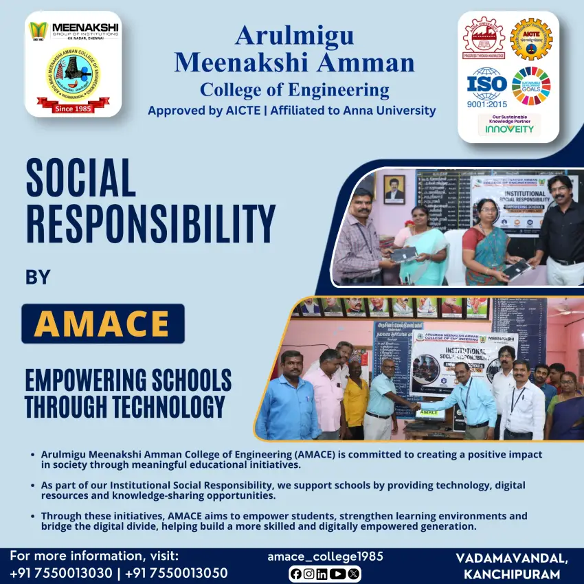 AMACE ISR Initiative – Empowering Schools